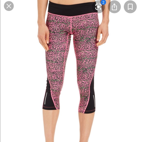 Capri Nike DRI-FIT Womens Tight sz XS (blk/purple) - Picture 3 of 7